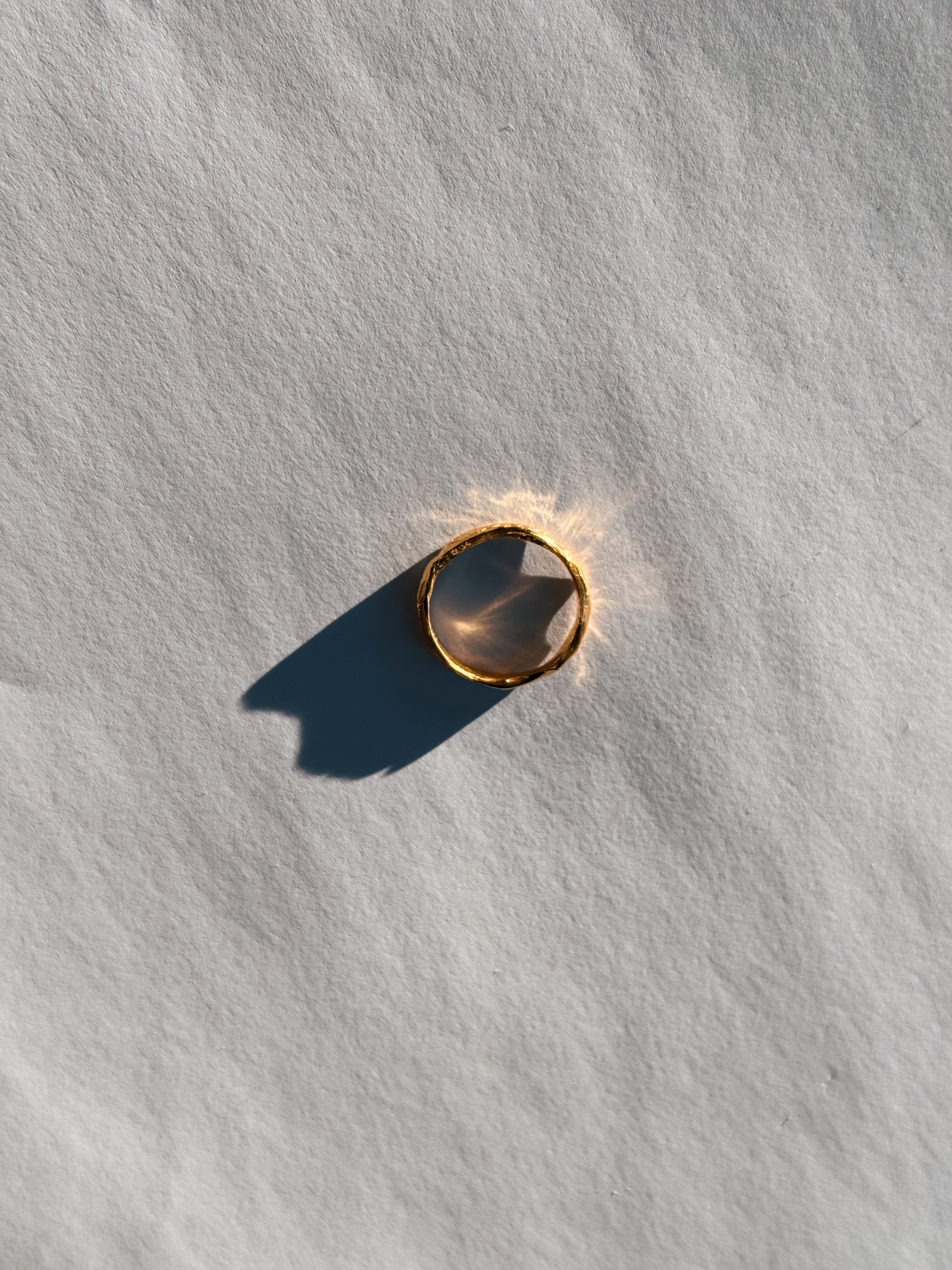 organic wedding ring