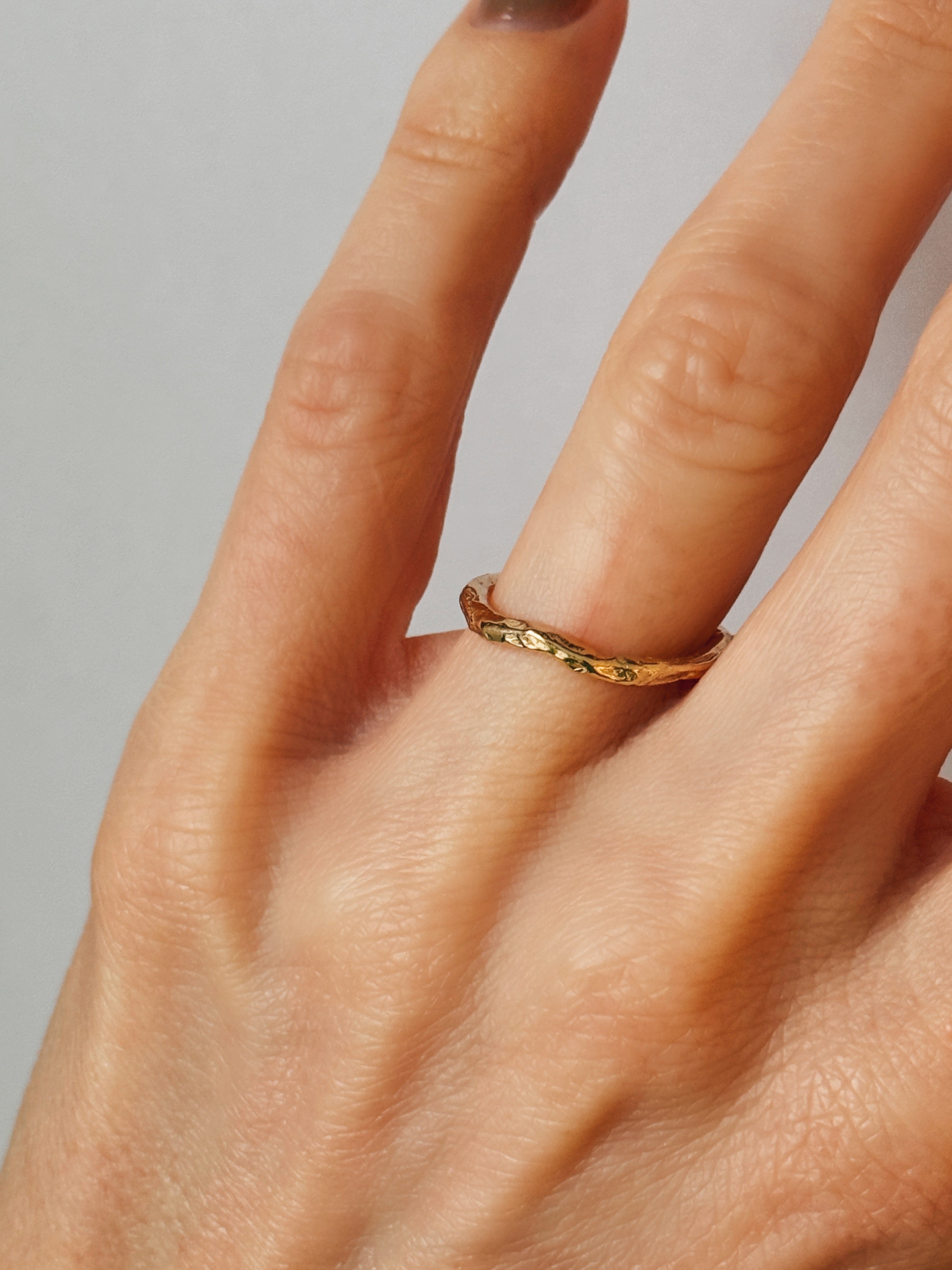 Wedding Ring 18 karat gold XV