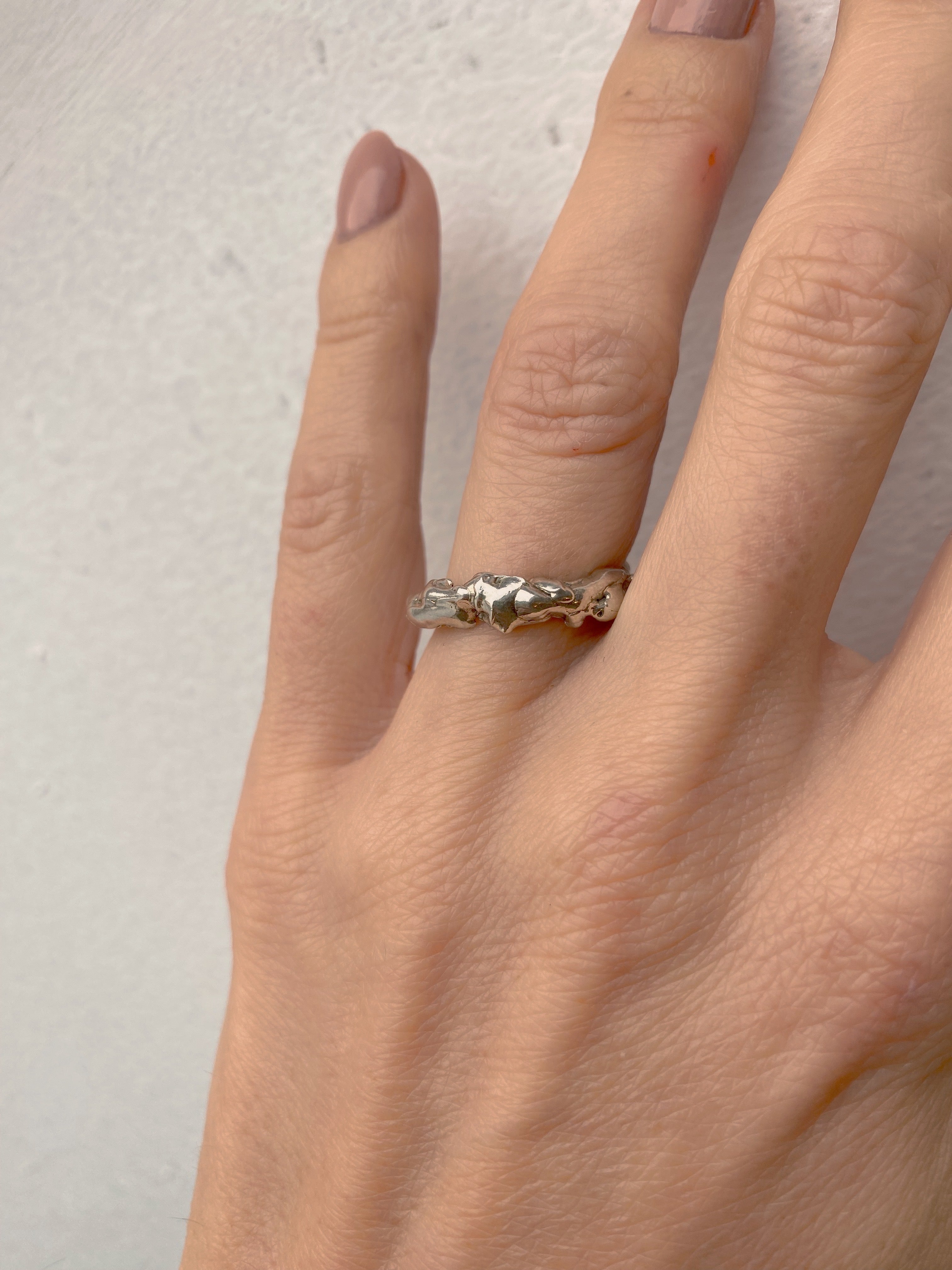 Sample ring silver size 51