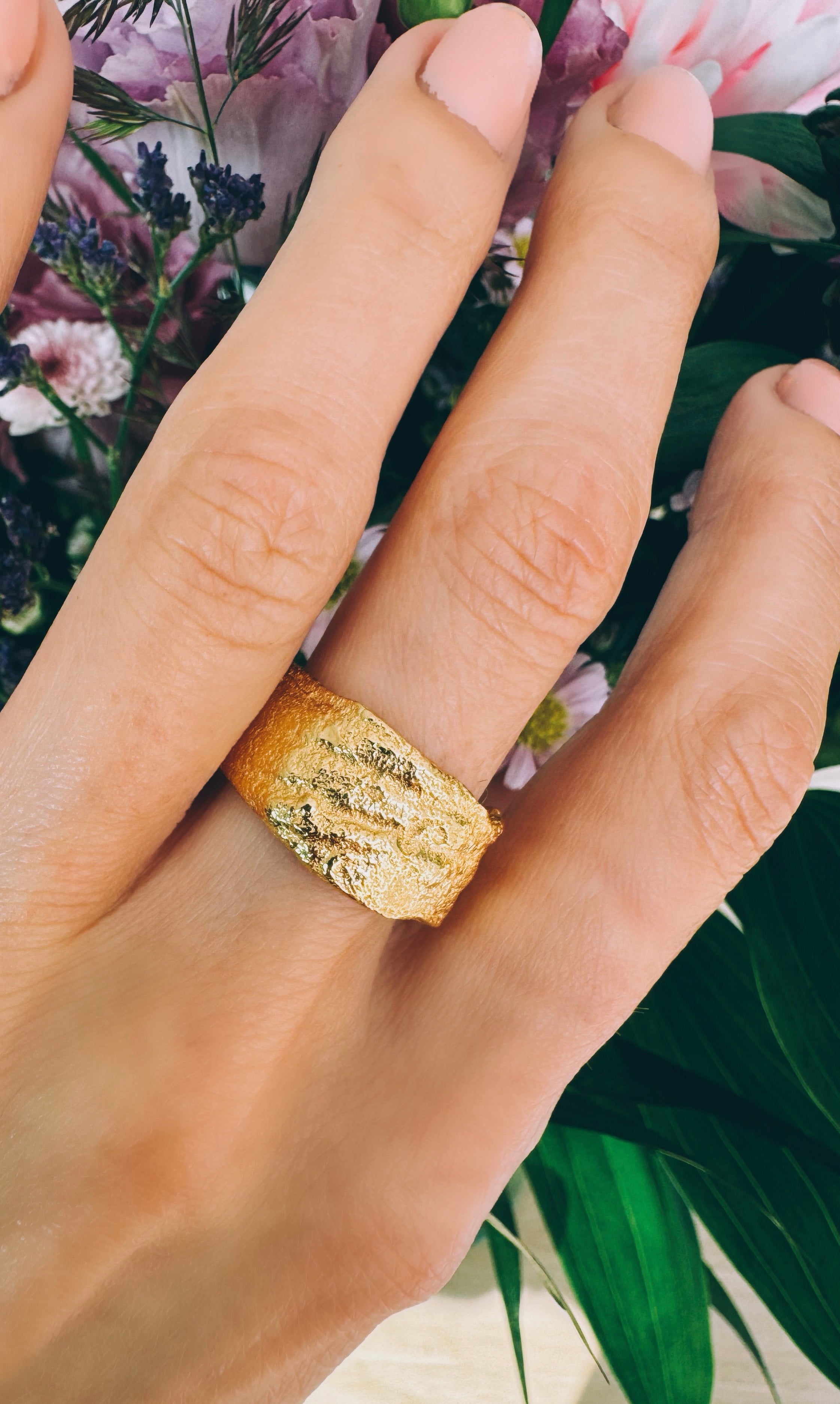 Ring ‘Kai II’ vermeil size 56