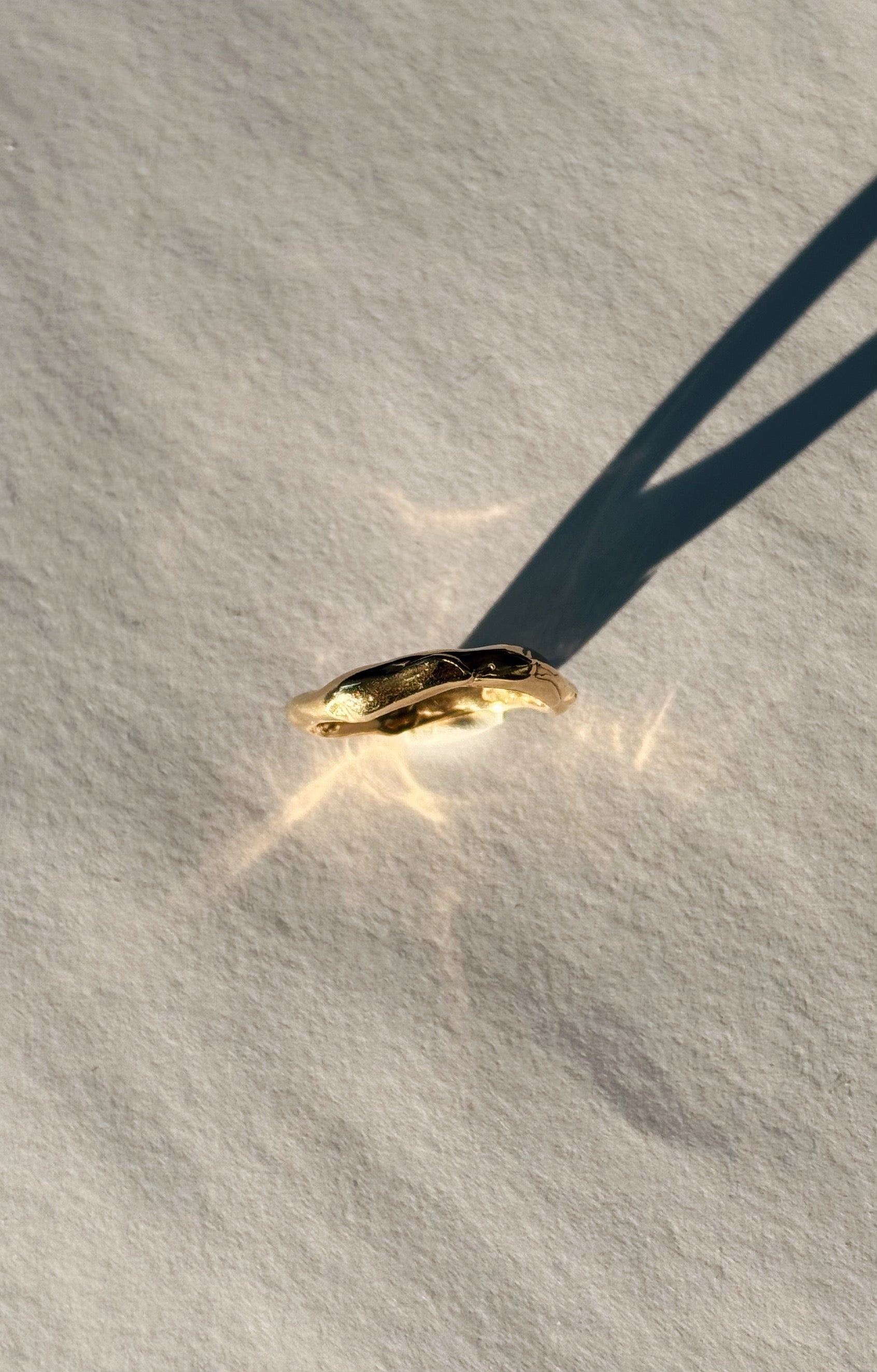 organic wedding ring