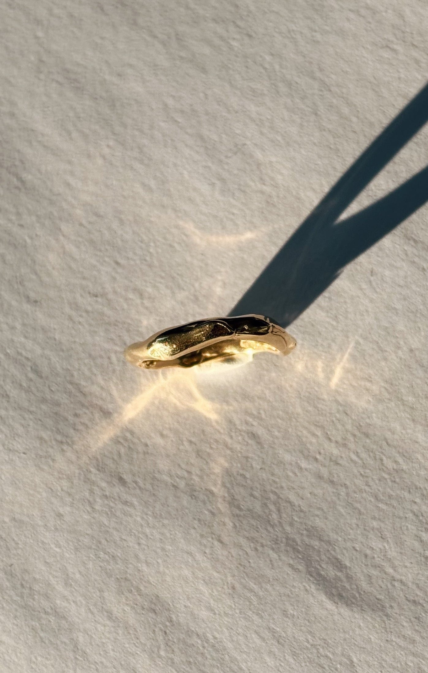 organic wedding ring