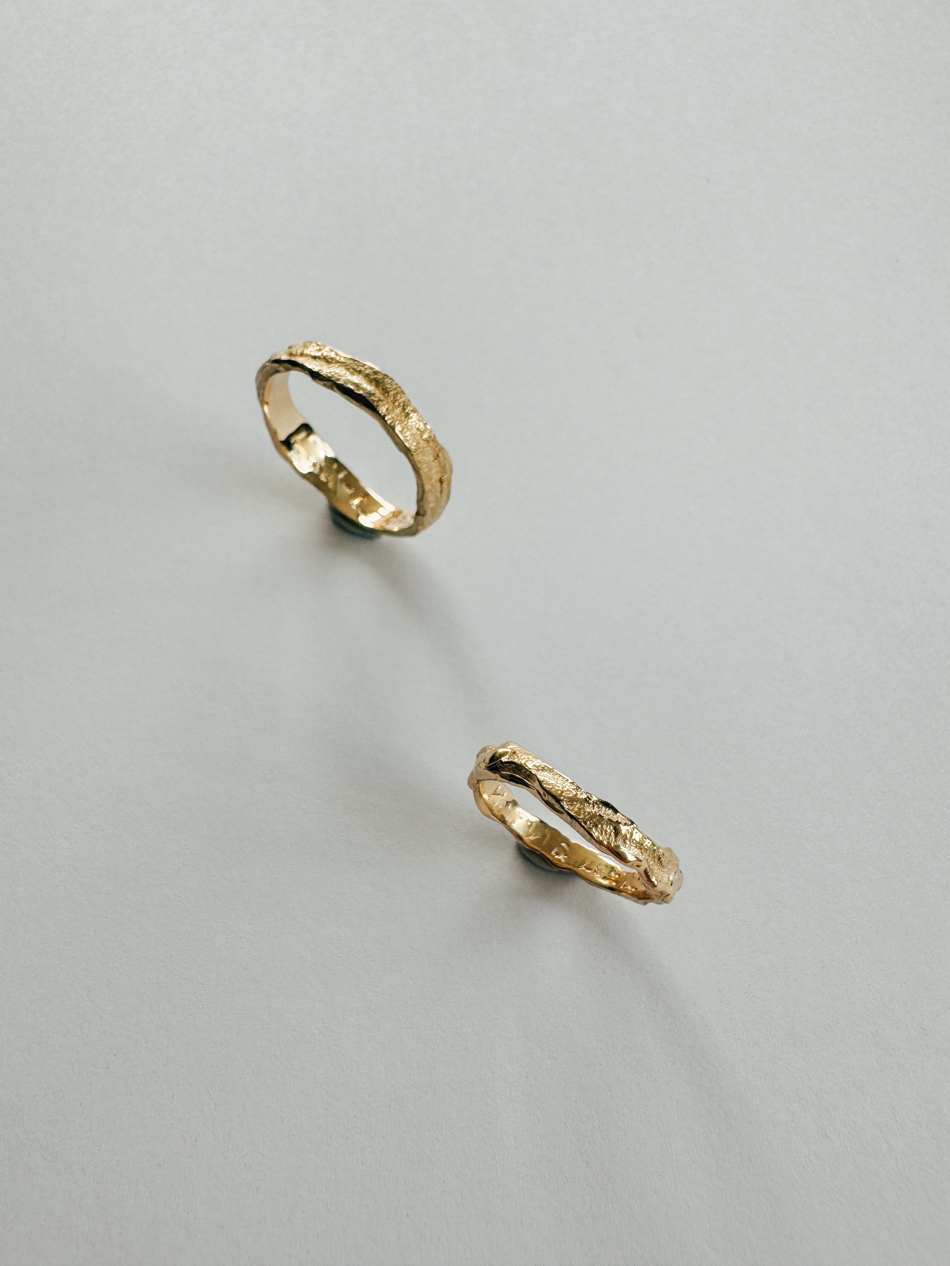 organic wedding rings