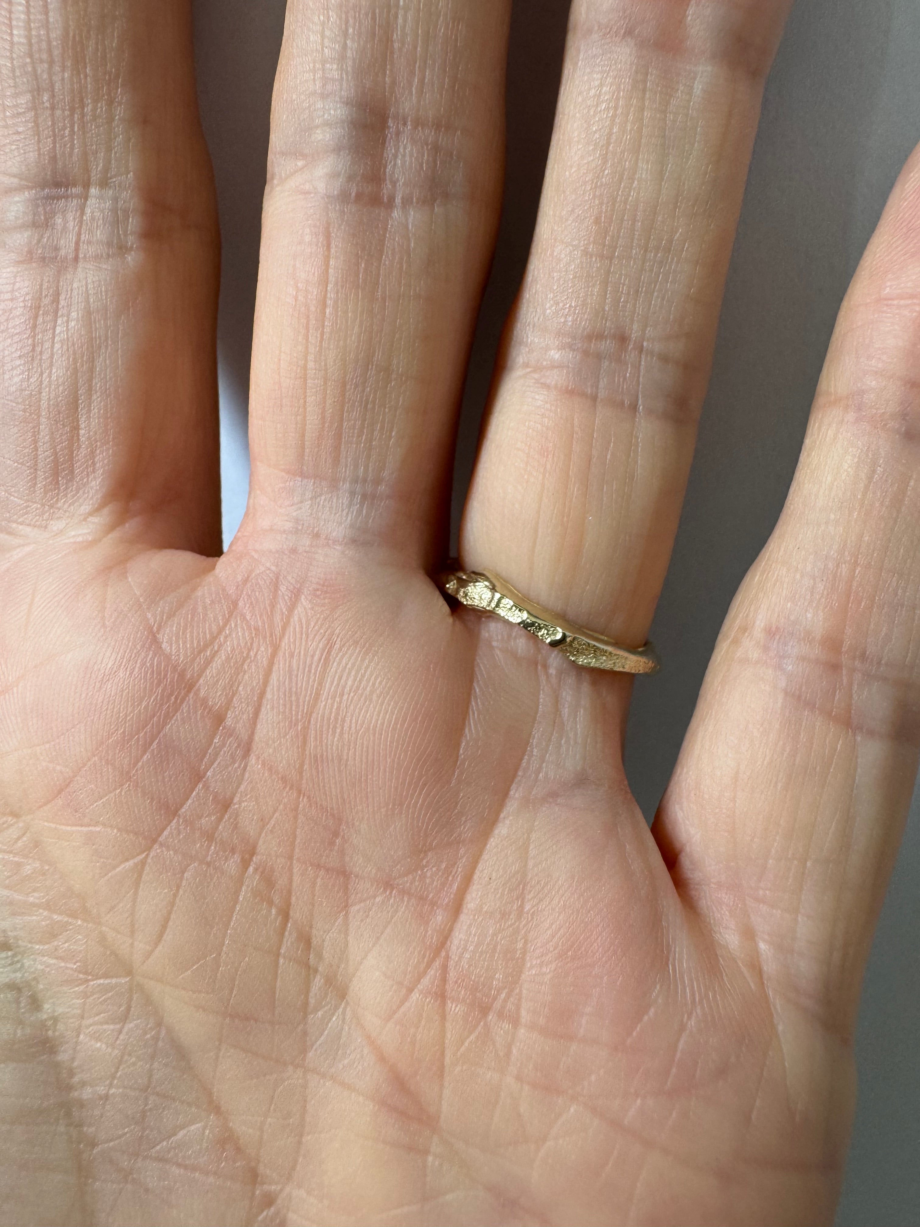 sapphire organic engagement wedding ring