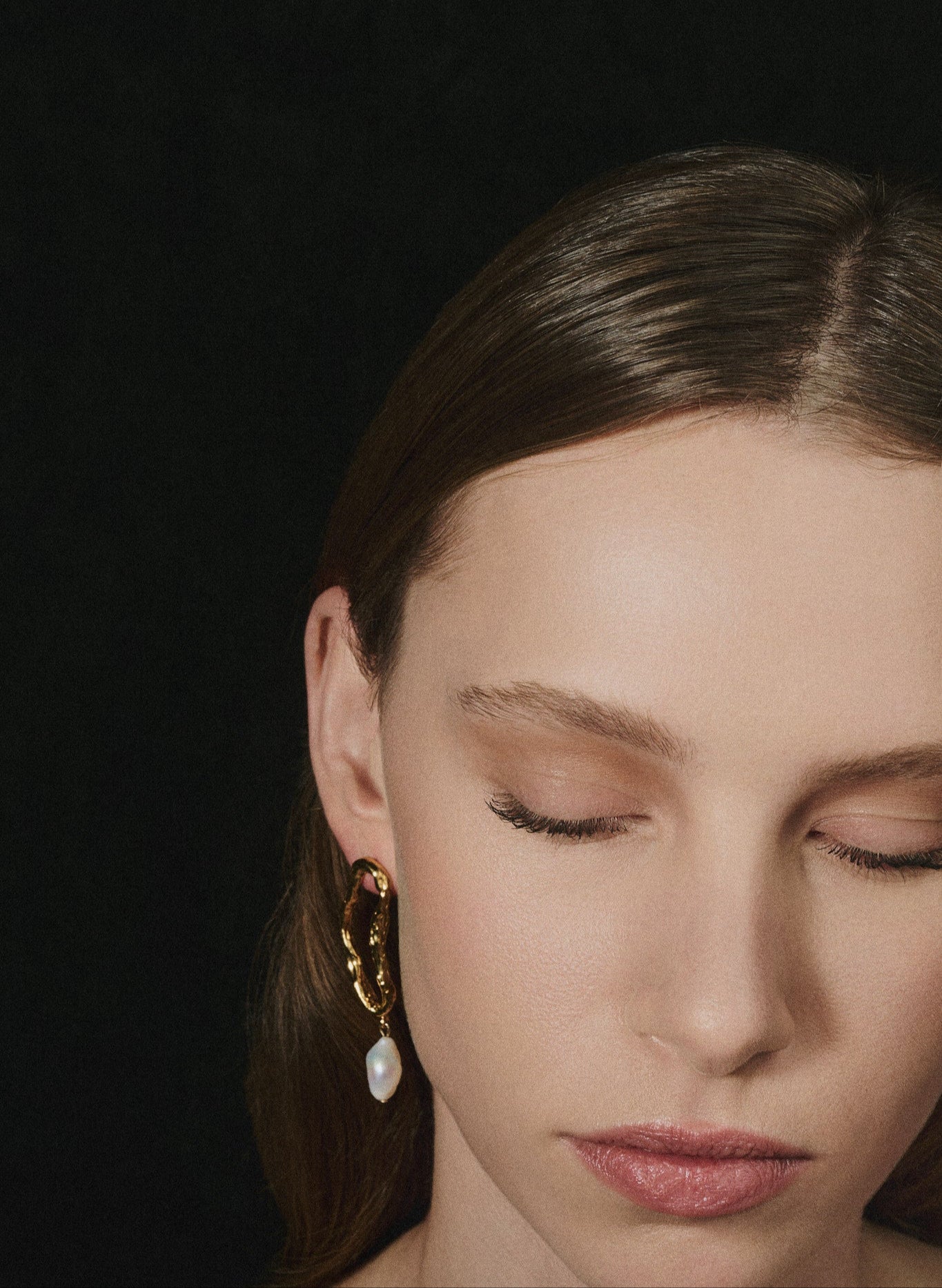 Earrings ‘Nala’ pearl
