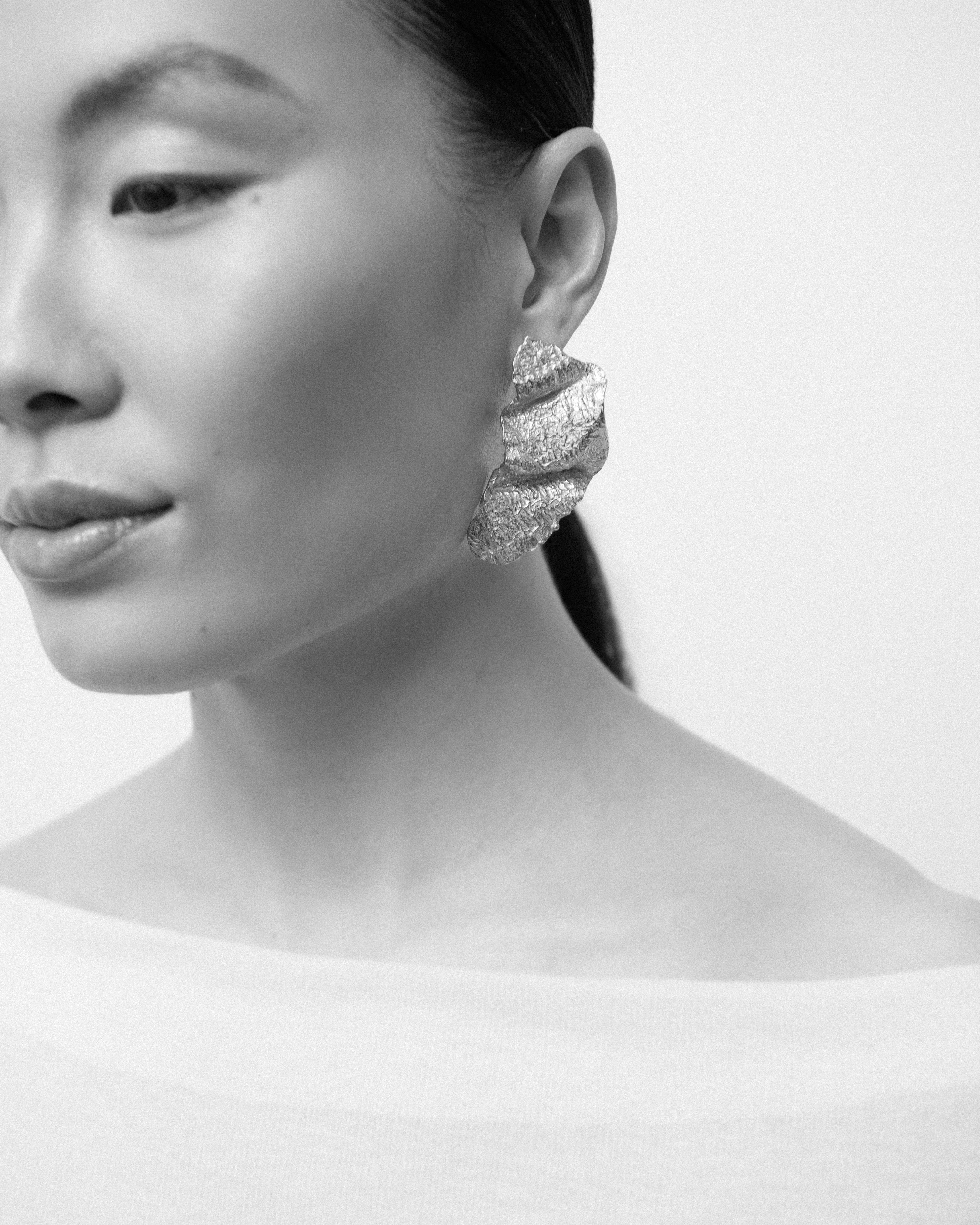 Earrings 'Leaf III'