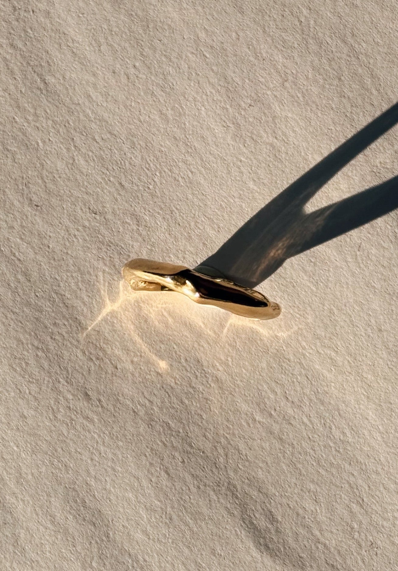 organic wedding ring