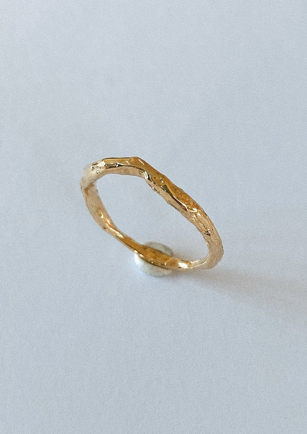 organic wedding ring