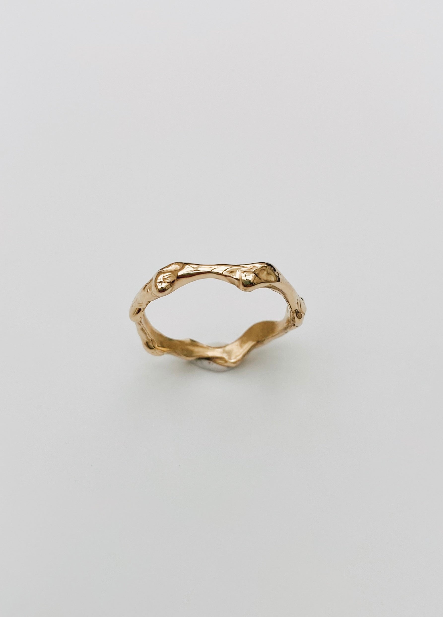 organic wedding ring