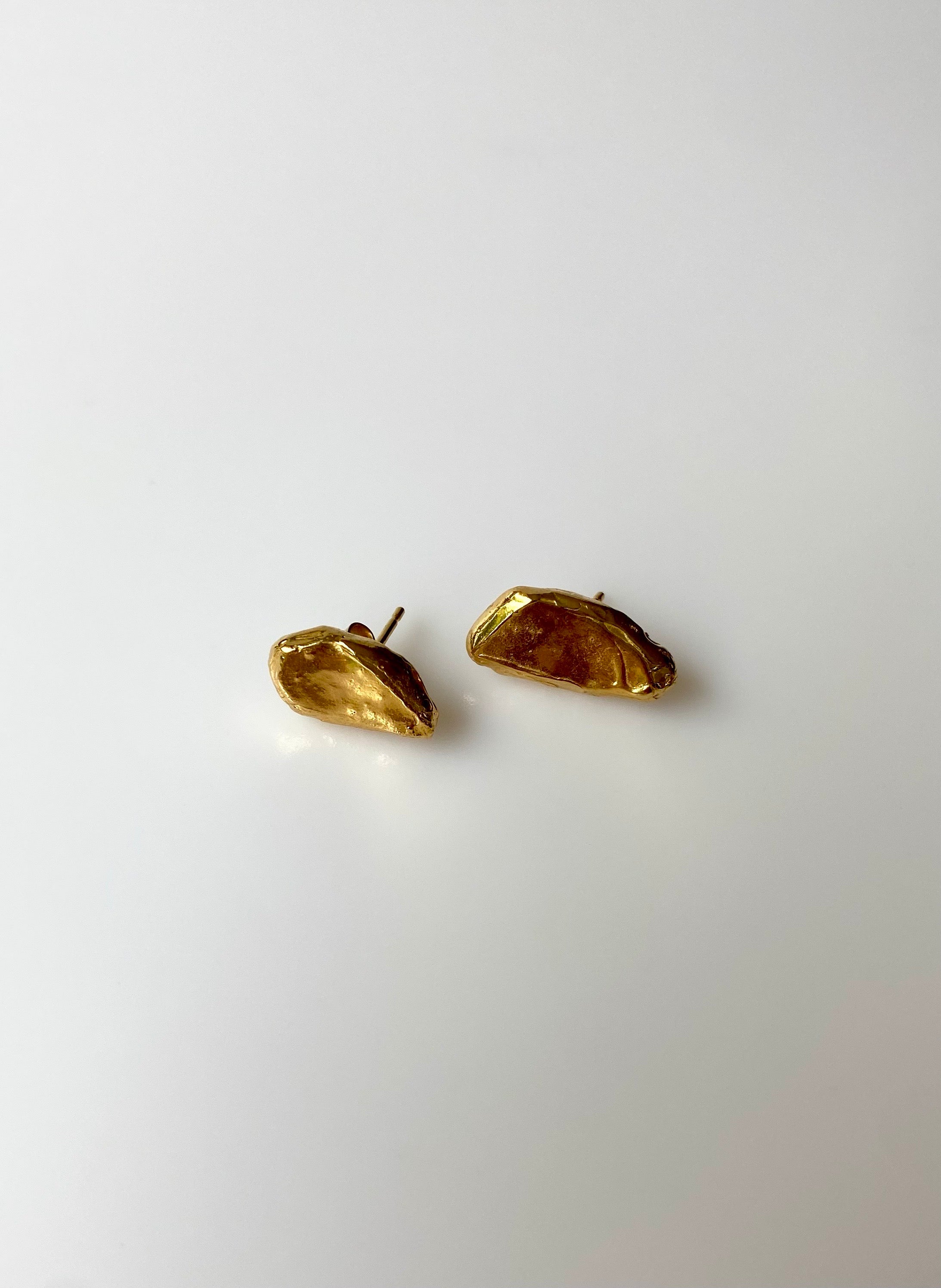 Earrings 'Estela' silver & vermeil