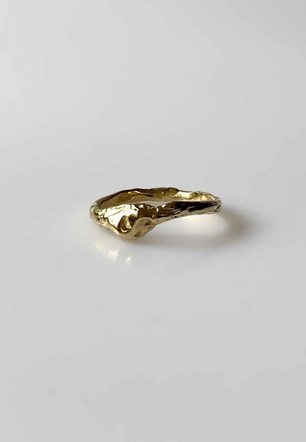 organische gouden ring