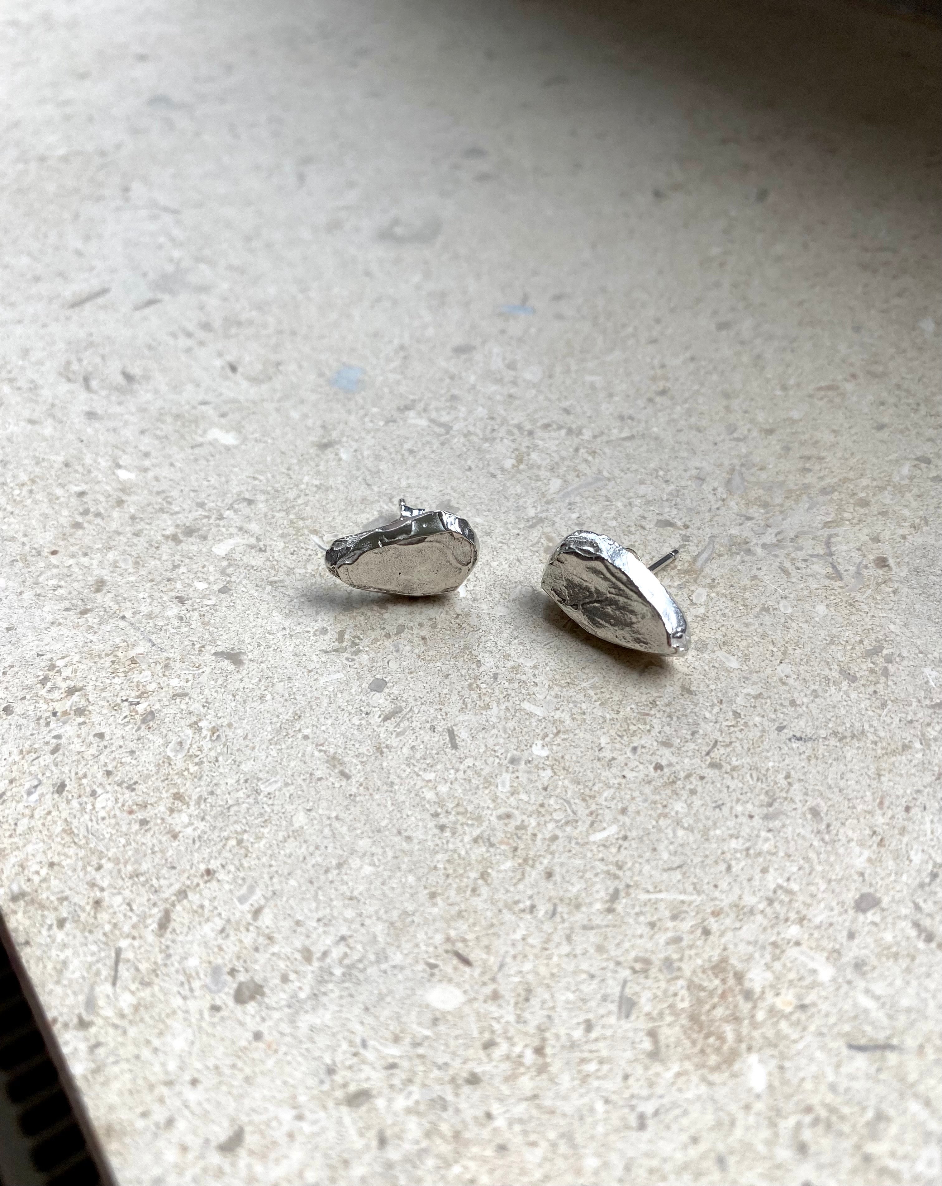 Earrings 'Estela' silver & vermeil