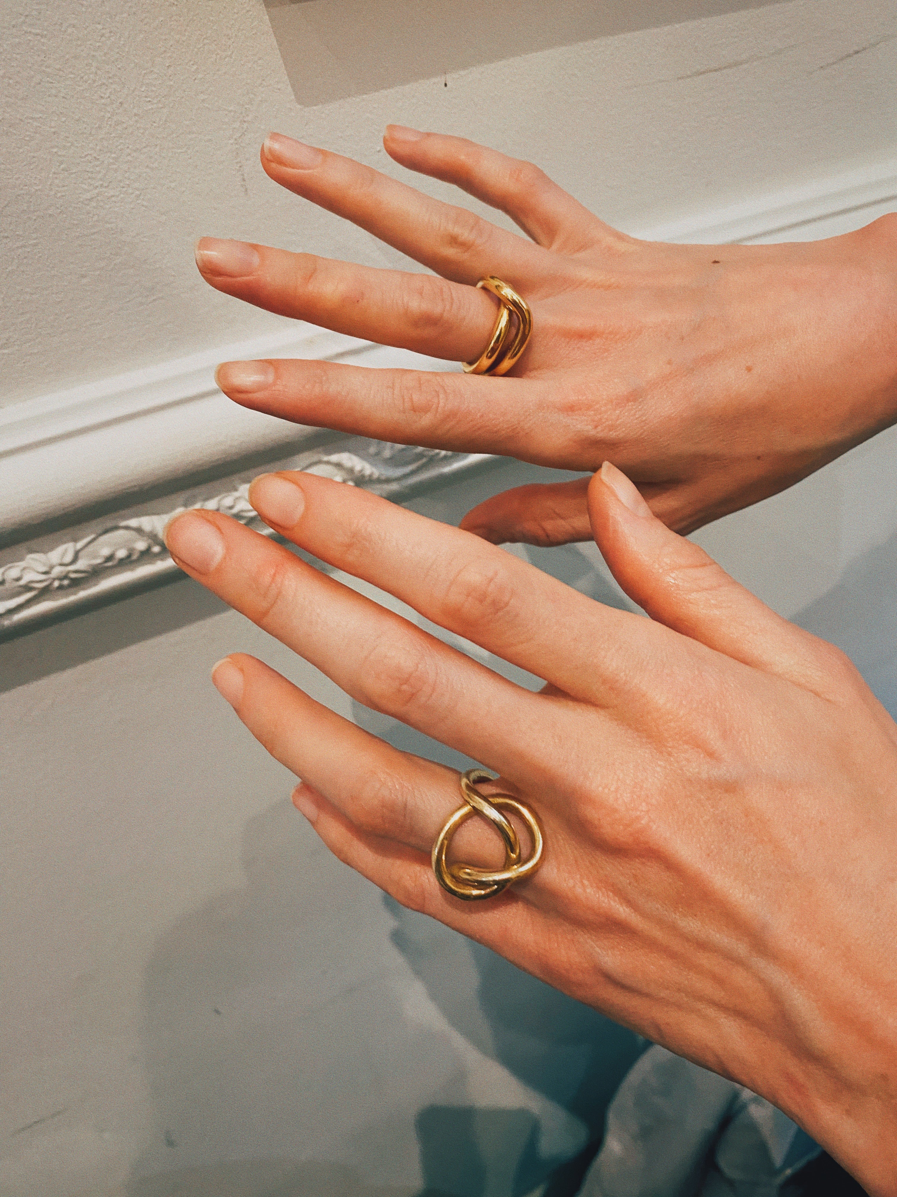 gold rings Charlien Lagrou