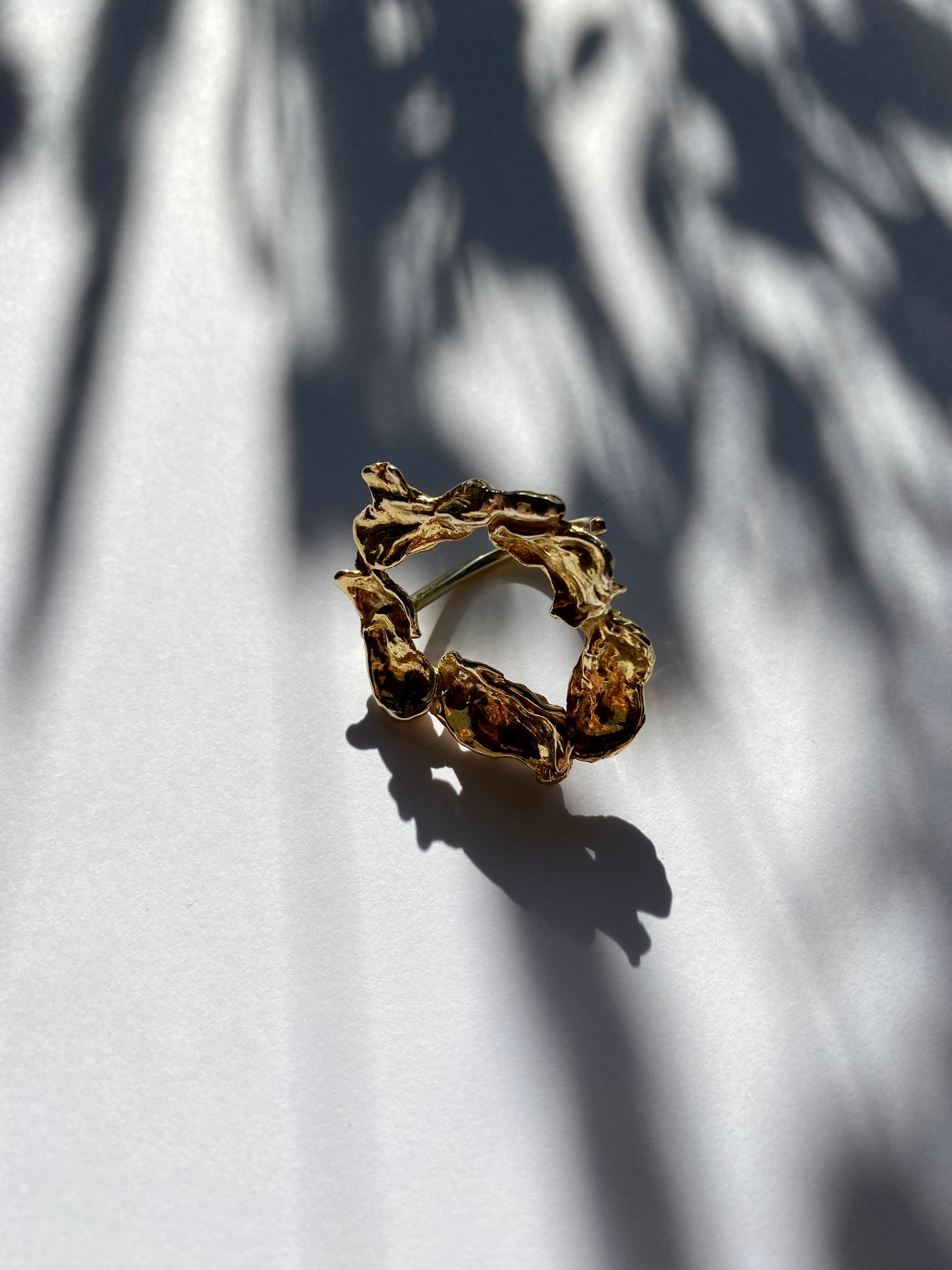 Dove Ring sample vermeil