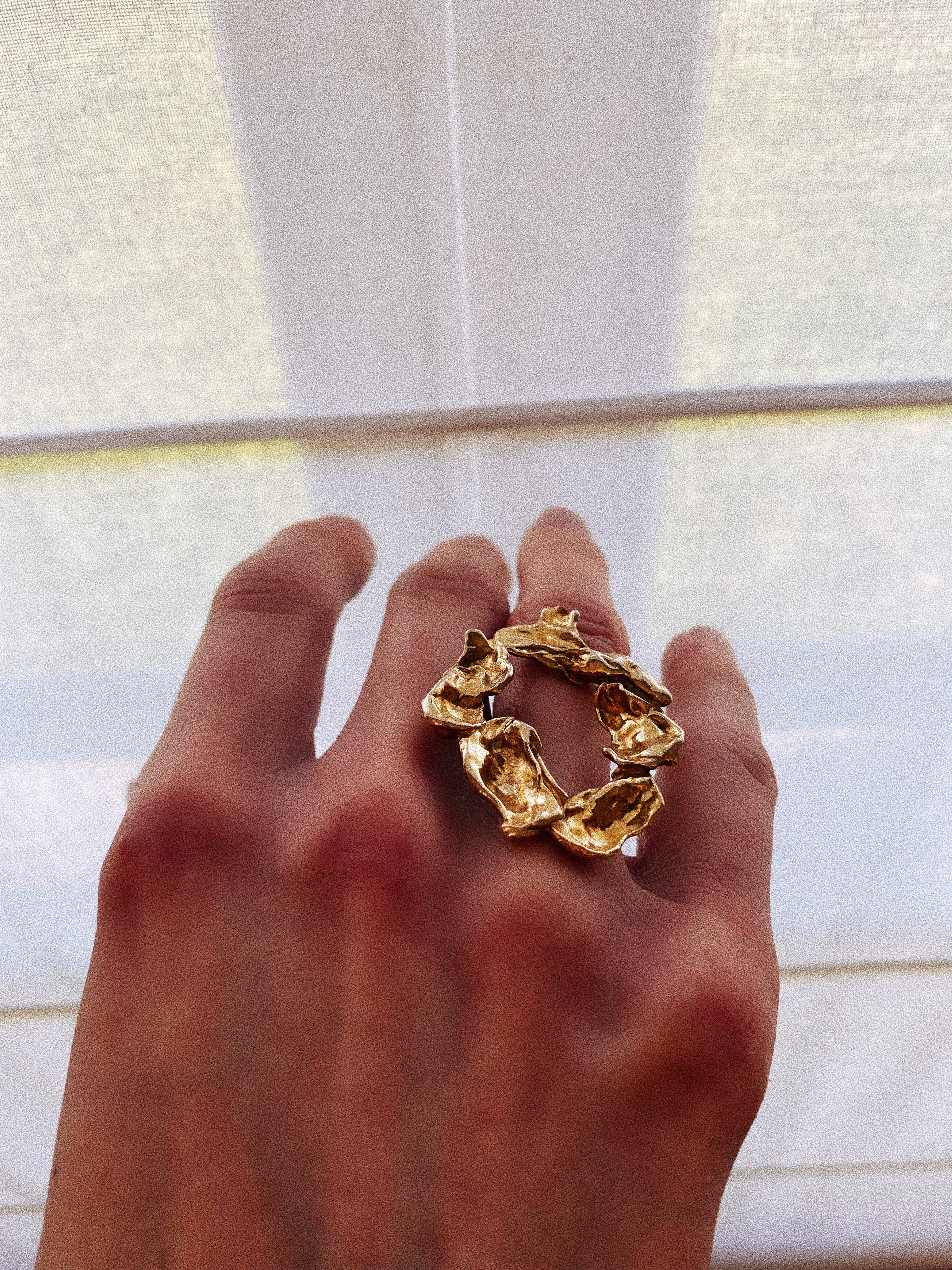 Dove Ring sample vermeil