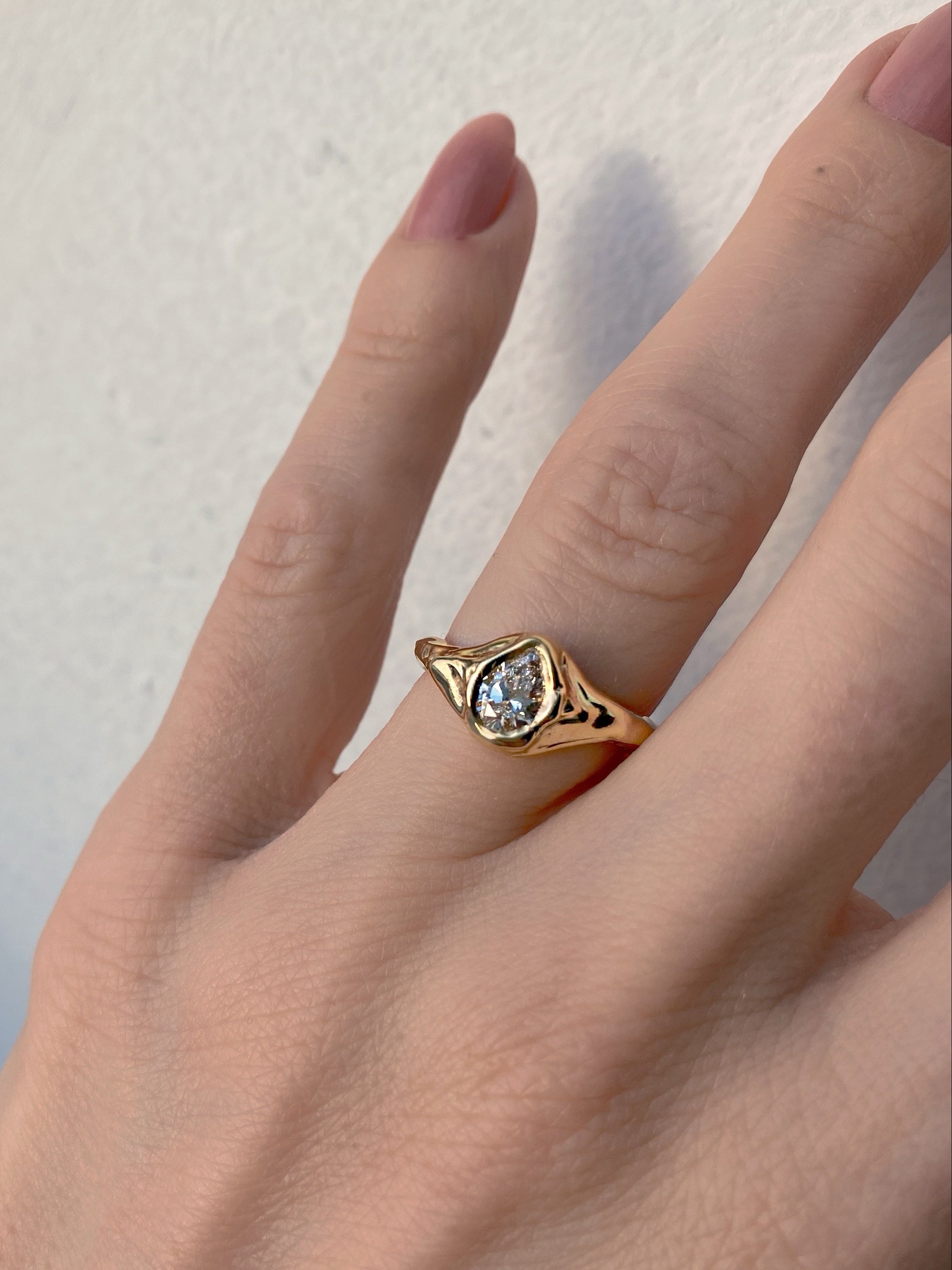 verlovingsring peer diamant