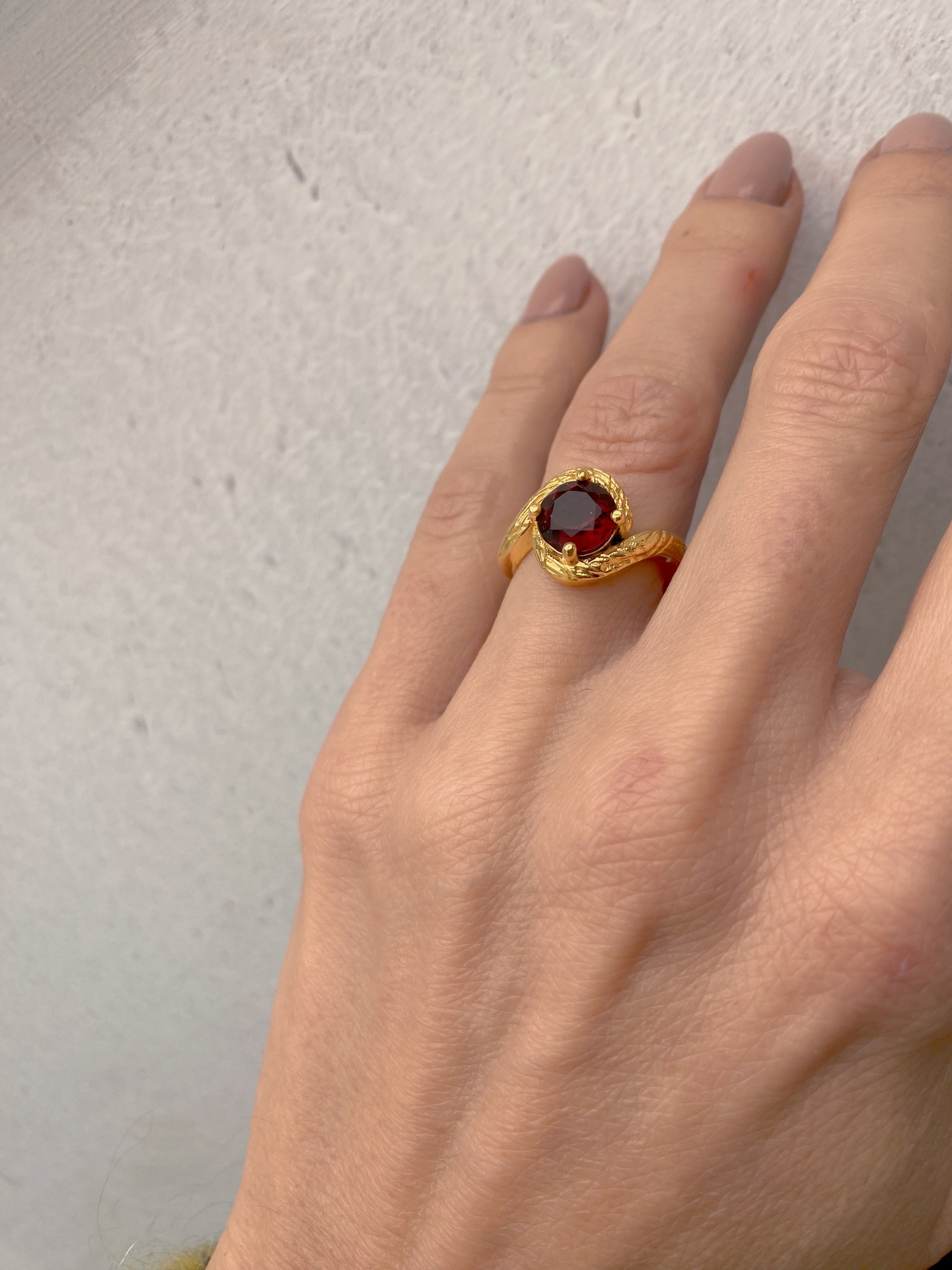 Ring ‘Citrin I’ size 52