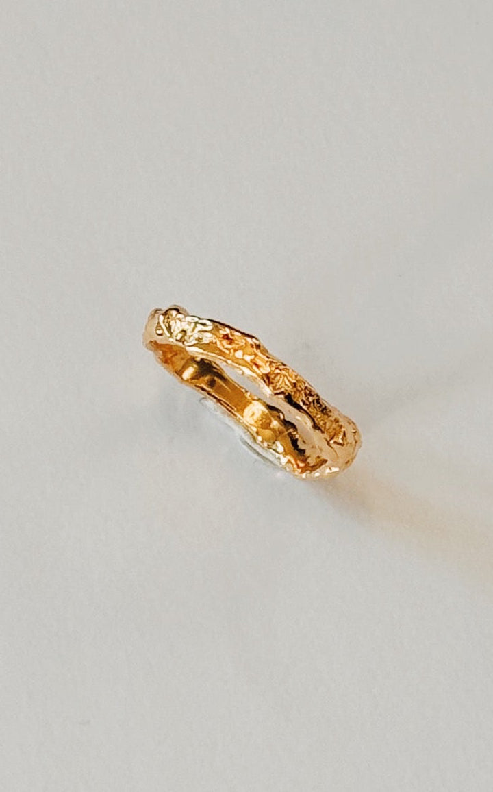 organic wedding ring