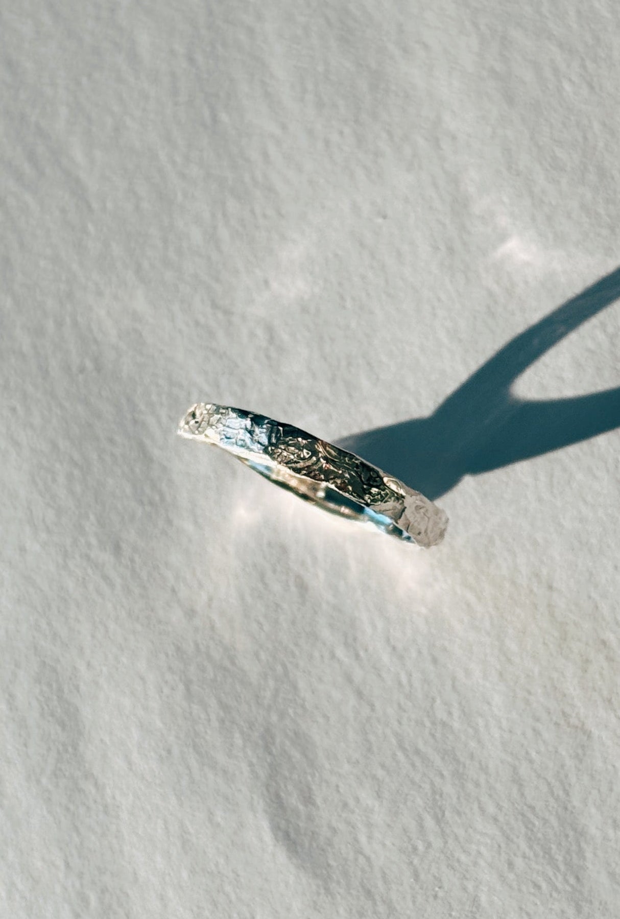 organic wedding ring