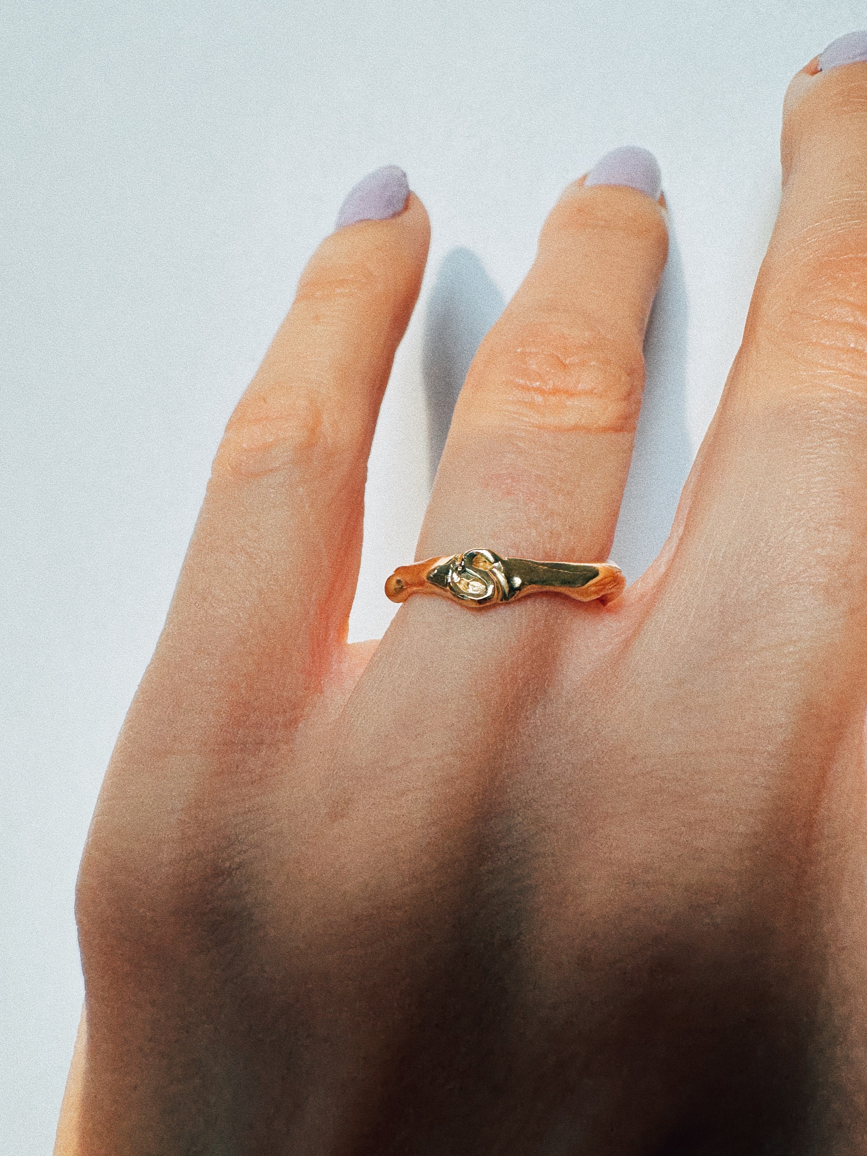 Ring ‘Initial’ 18 karat gold