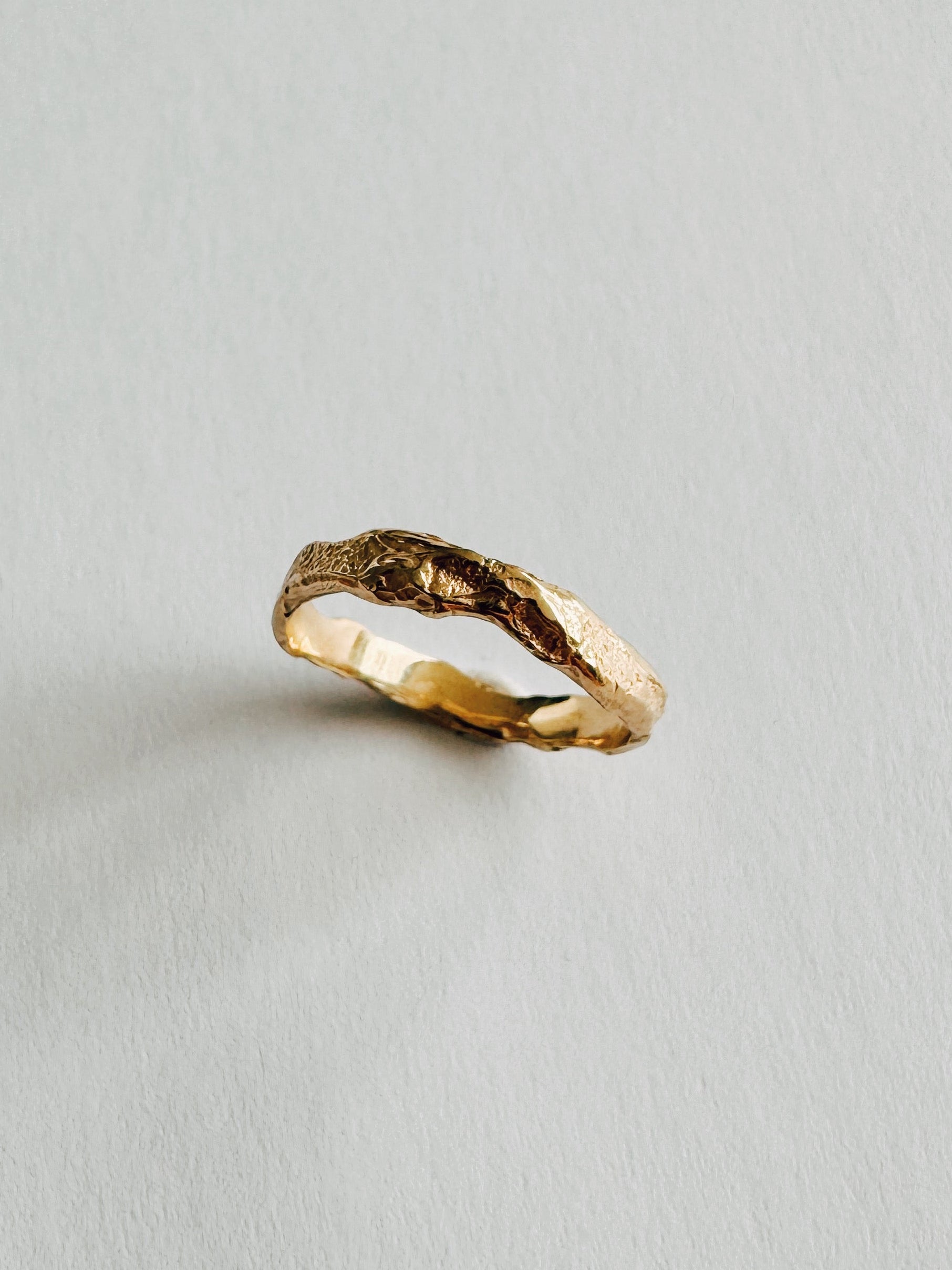 organic wedding ring