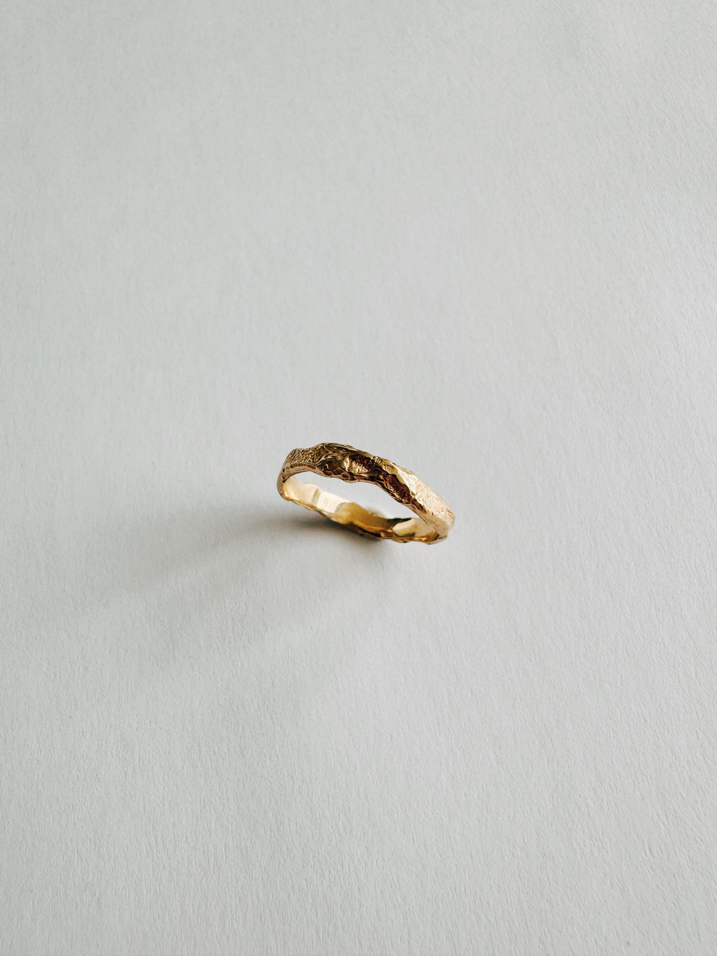 organic wedding ring