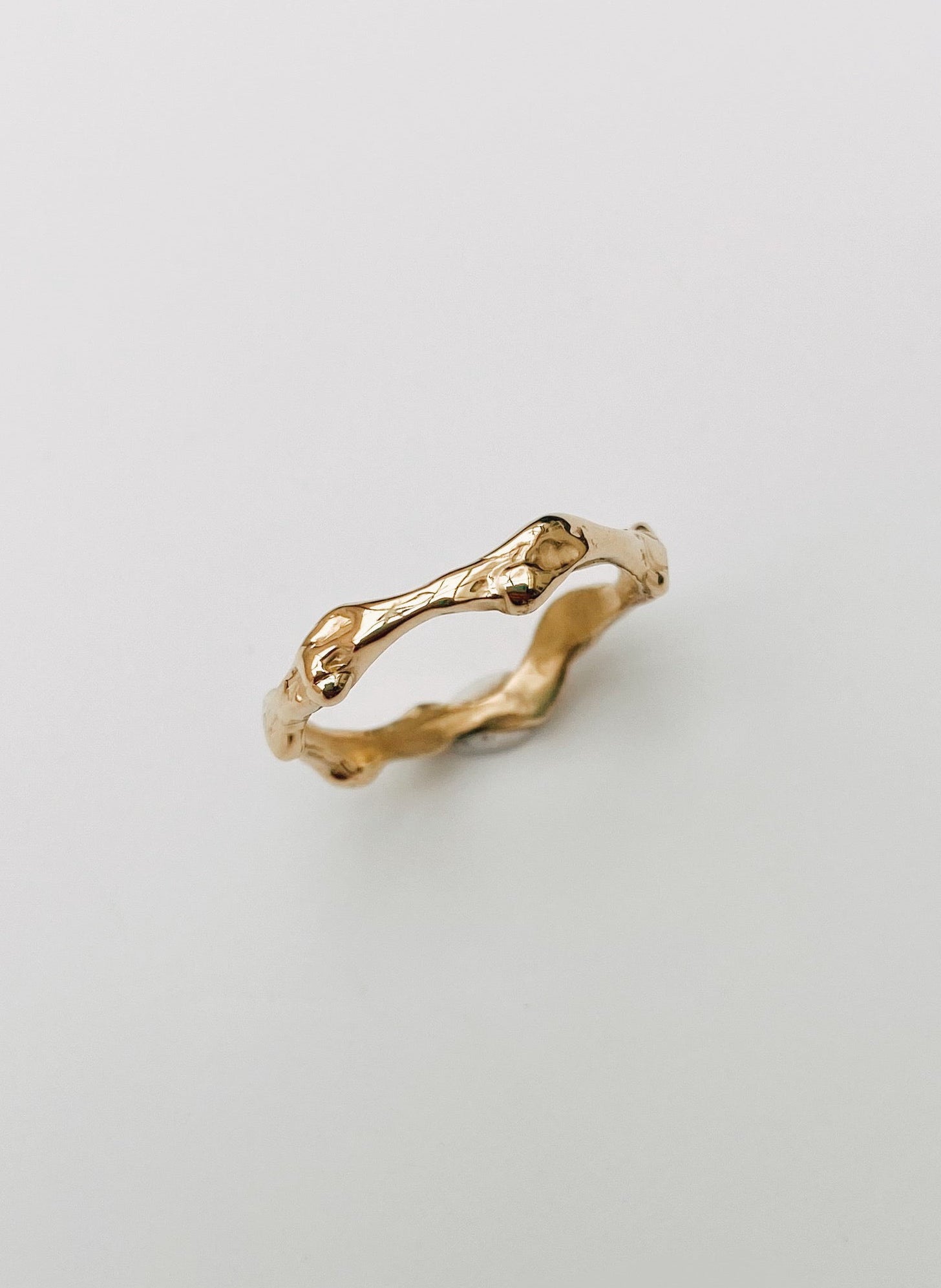 organic wedding ring
