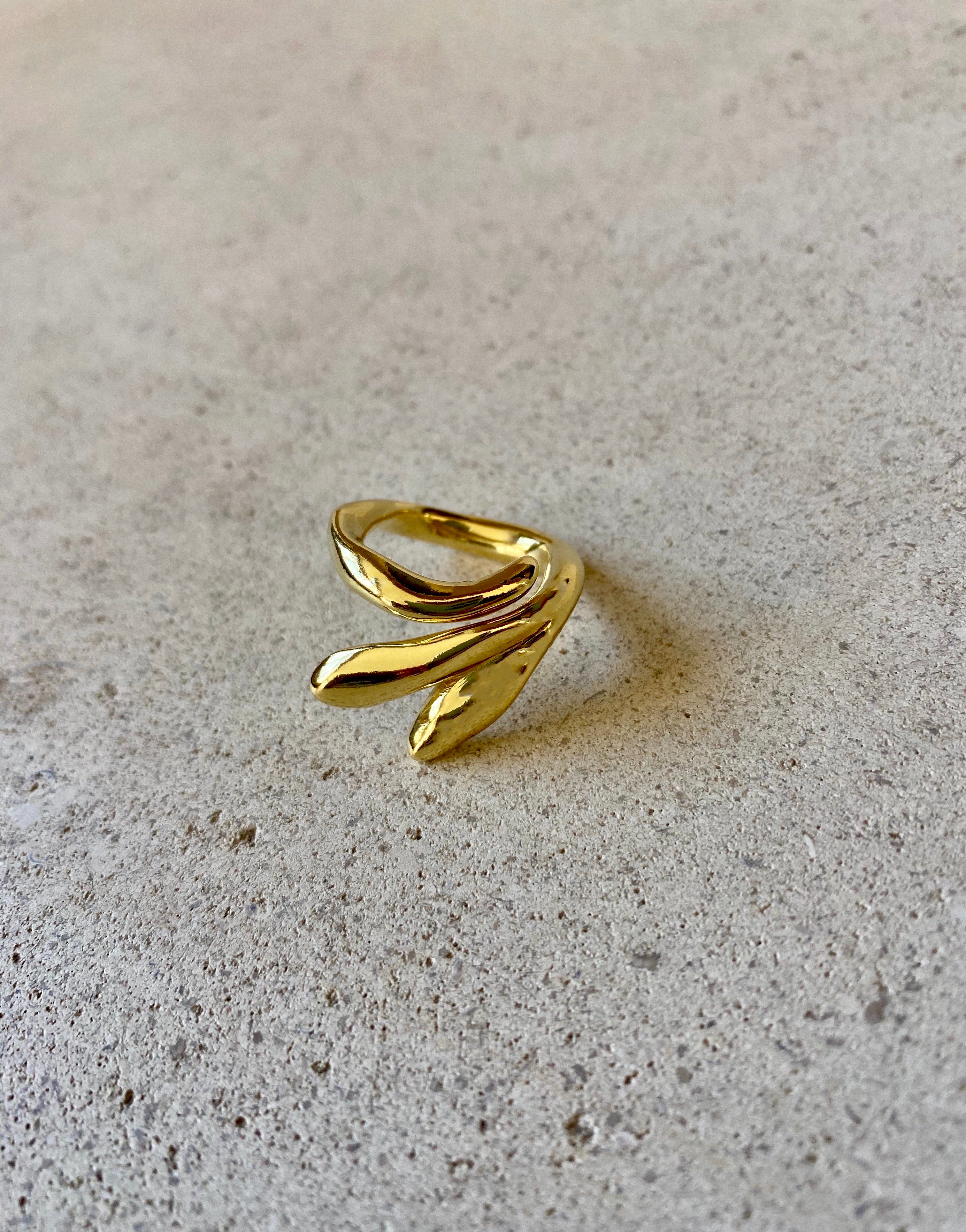 Ring ‘Mary’ vermeil size 52