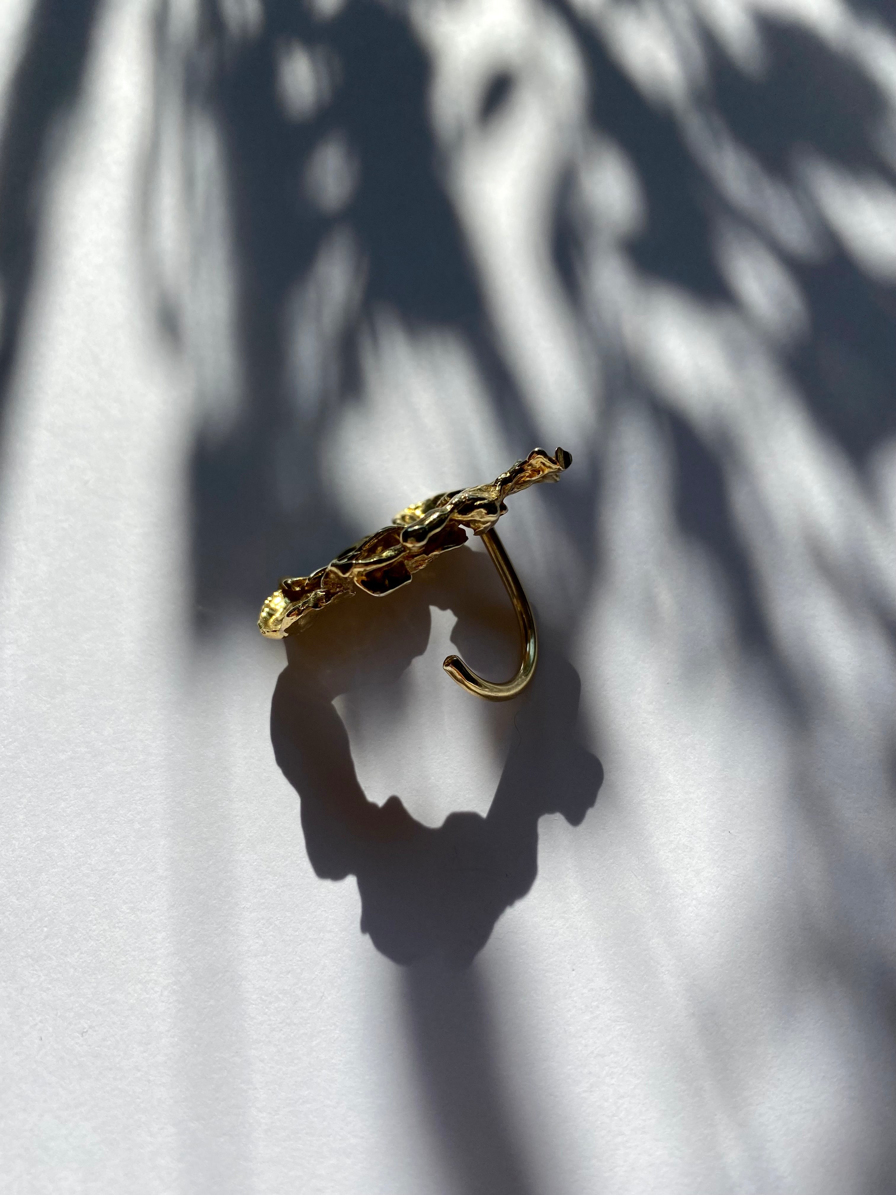 Dove Ring sample vermeil