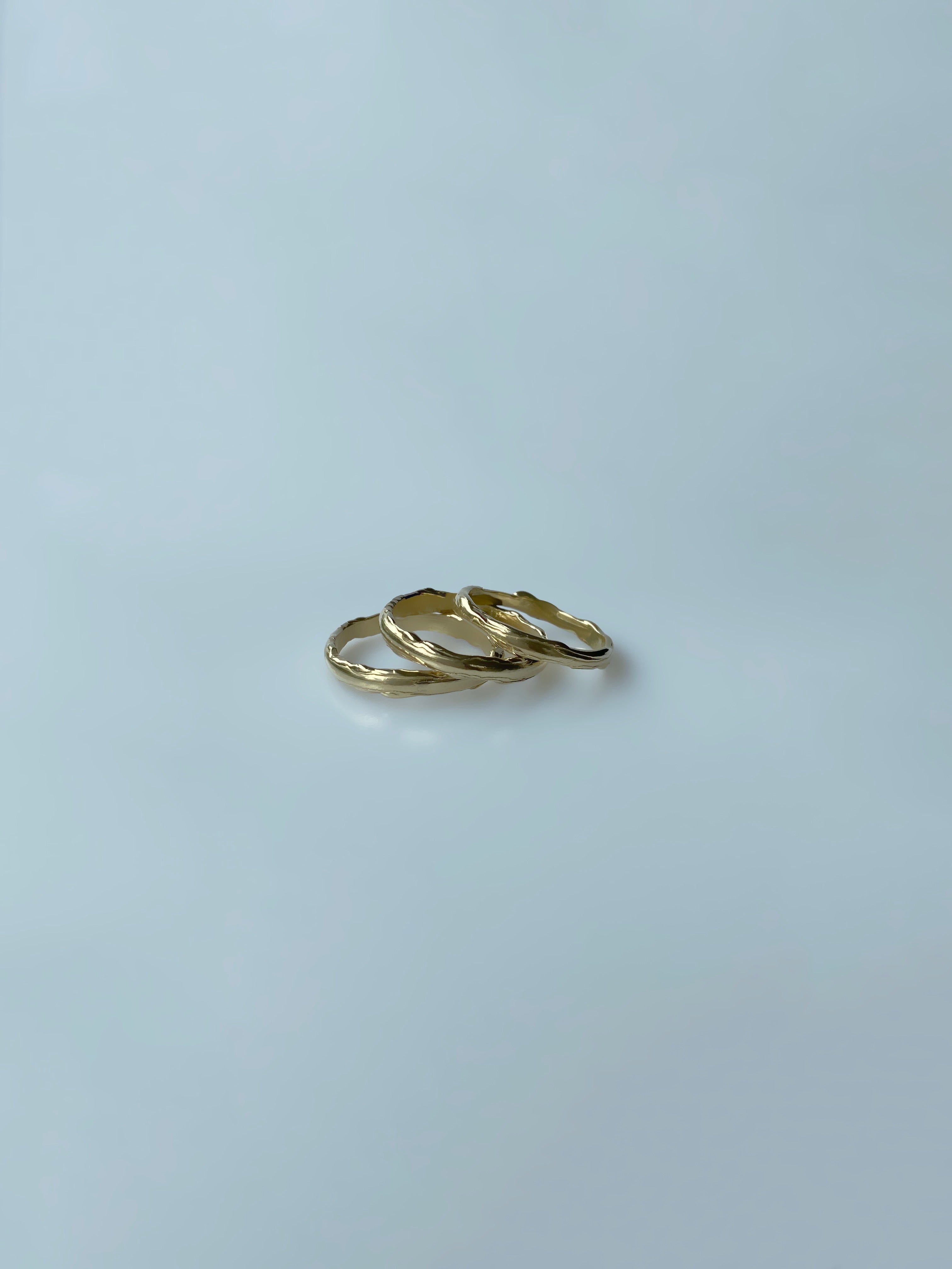 organic wedding rings