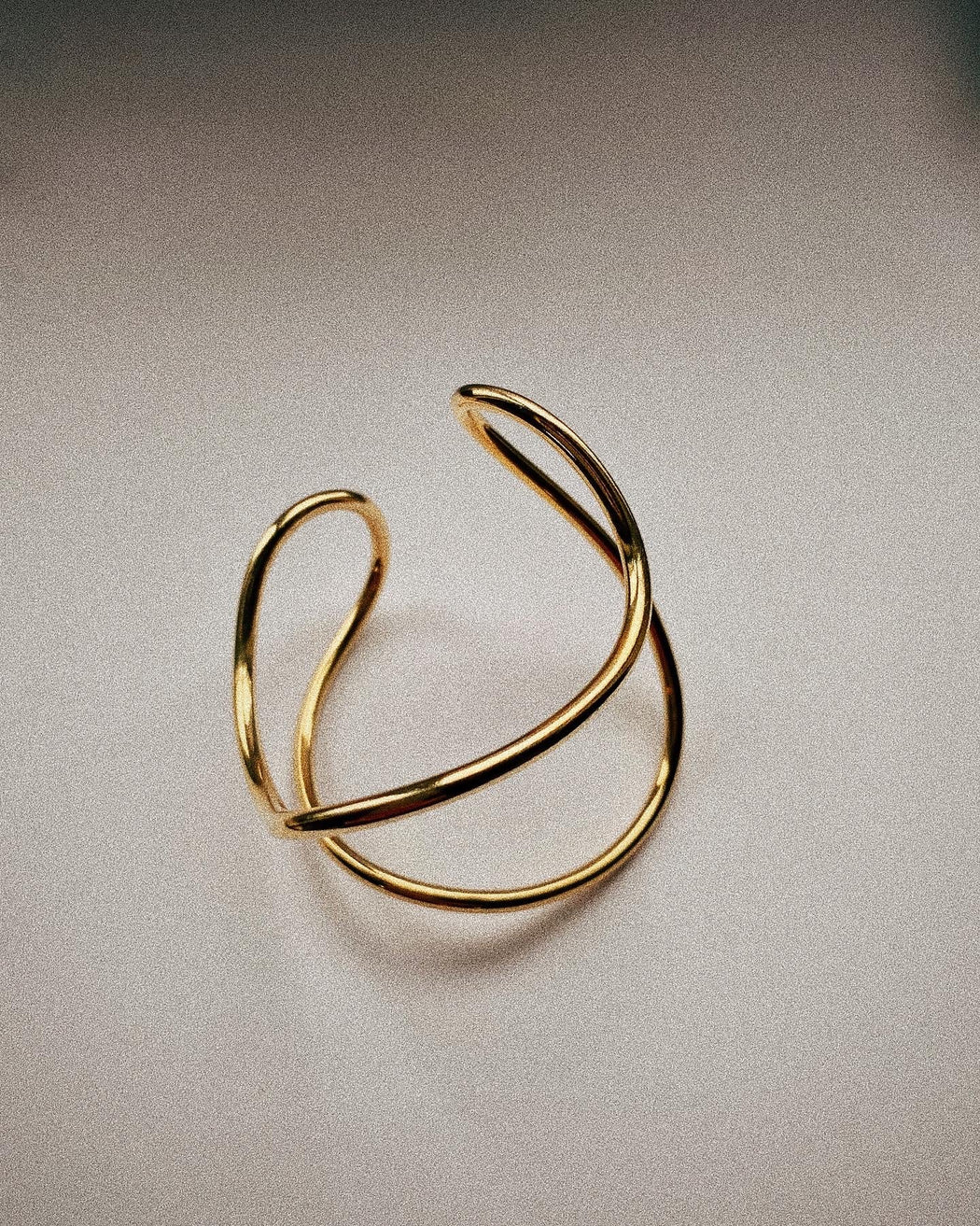 Bracelet 'Wave’ 14 karat solid gold