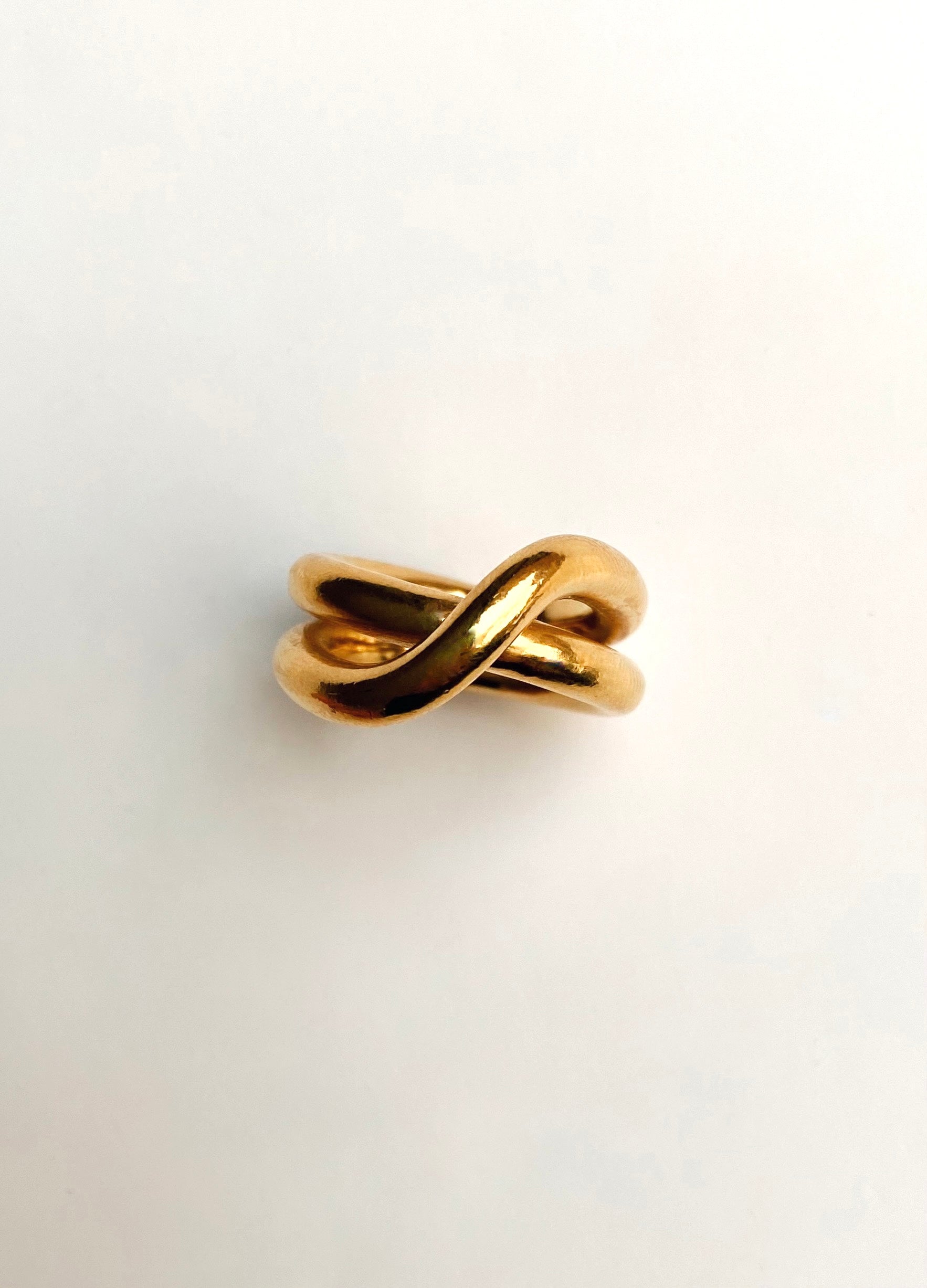 gold statement ring