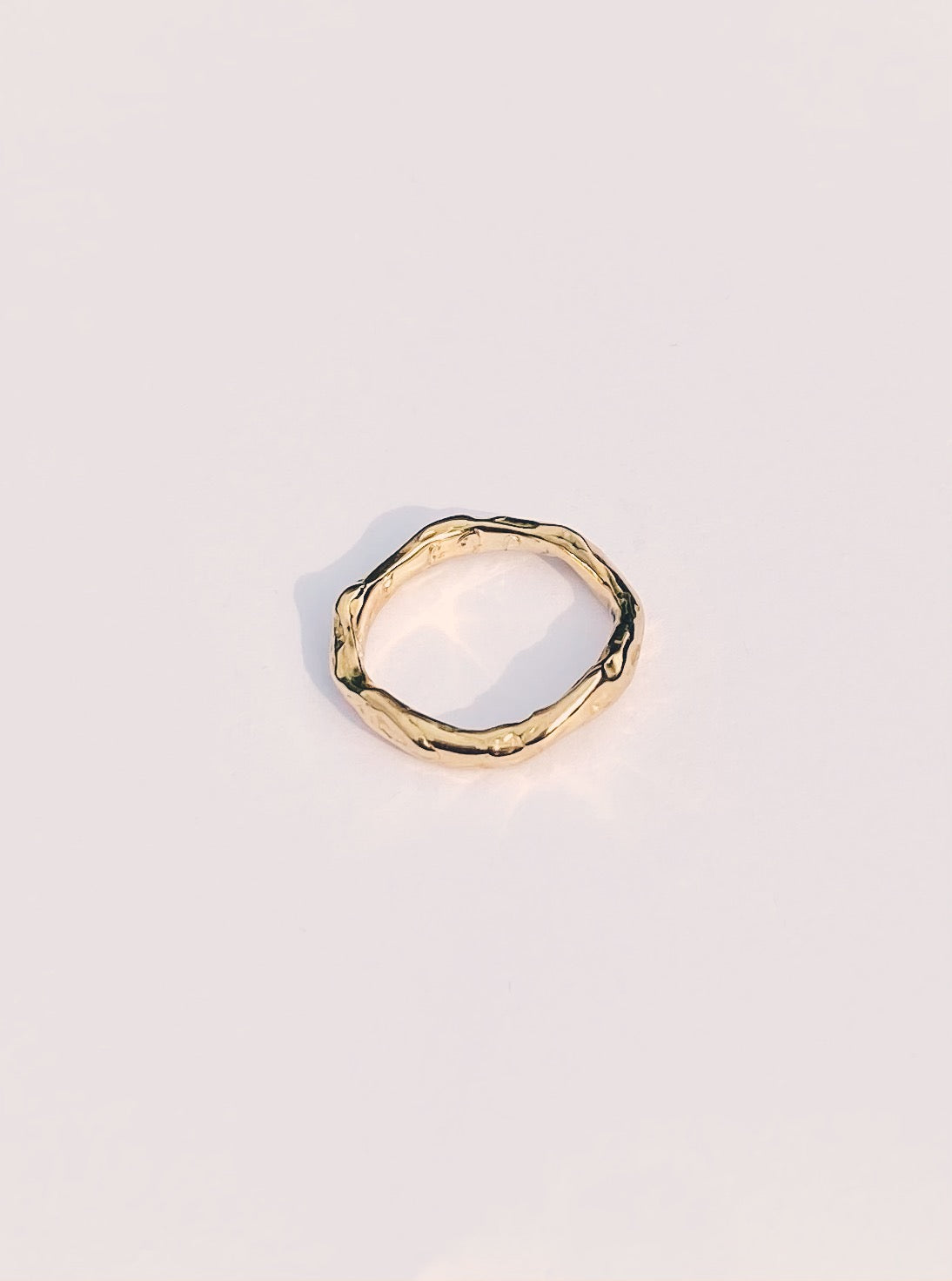 organic wedding ring