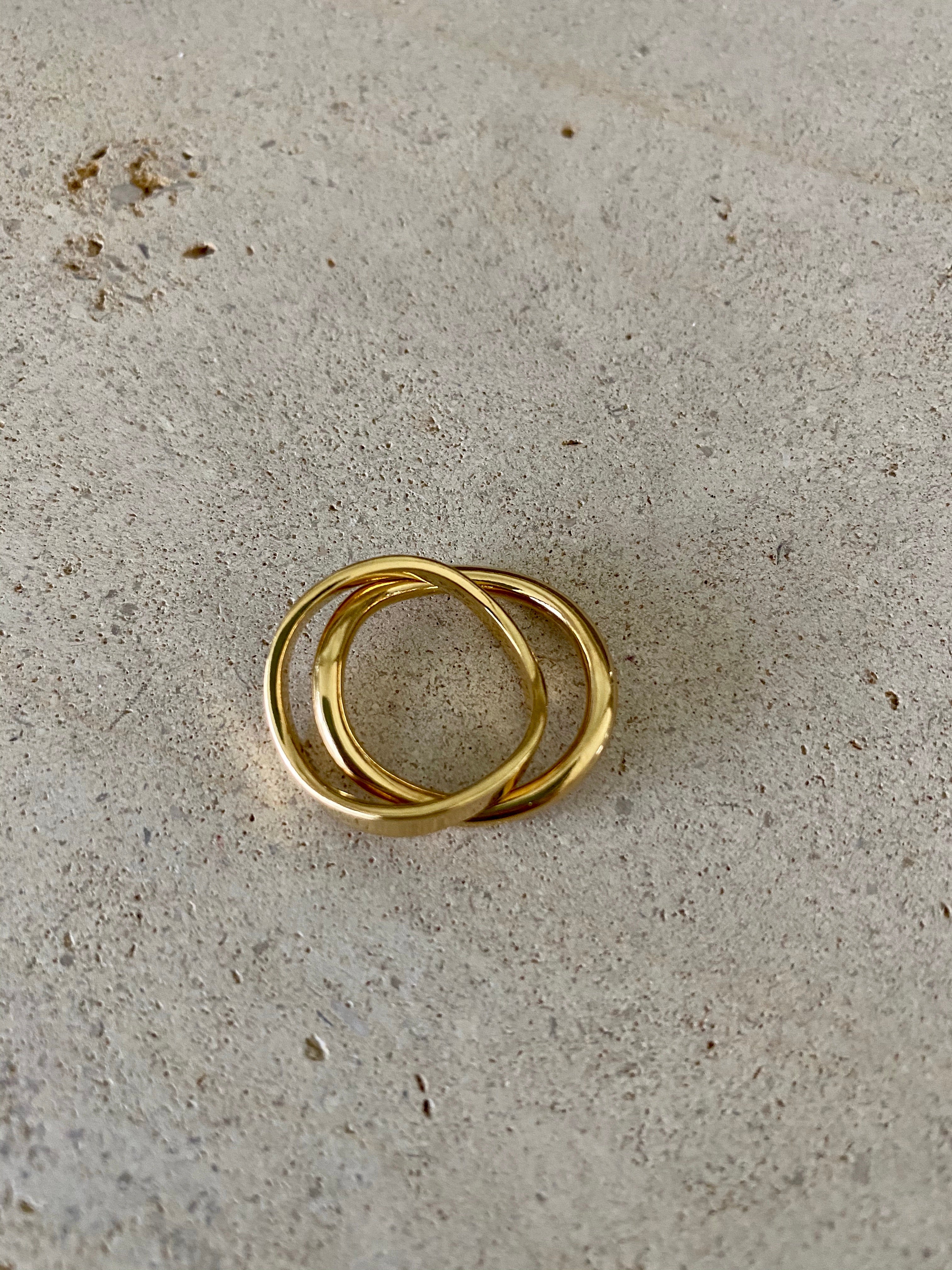 Rings 'Duo’ 18 karat gold